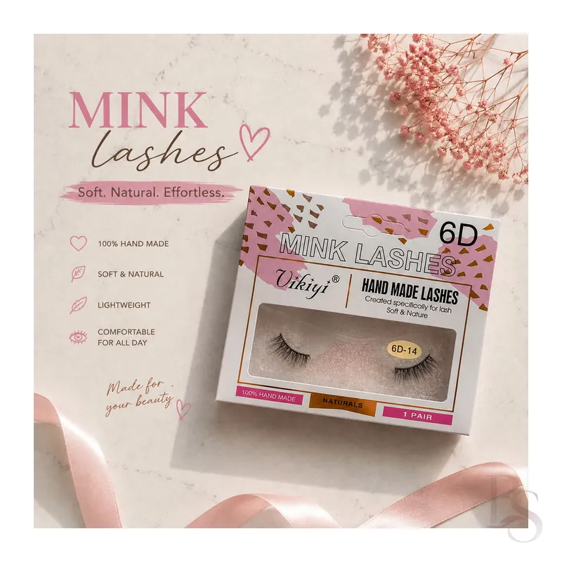 Mink Lashes 6D-14