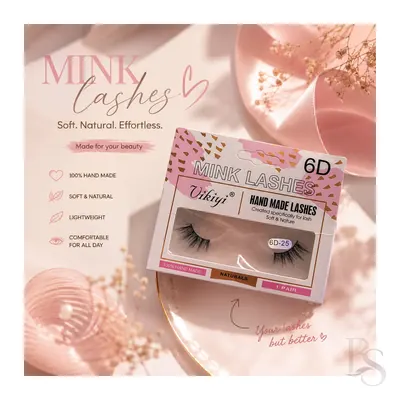 Mink Lashes 6D-25