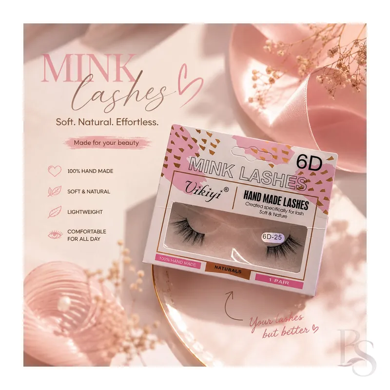Mink Lashes 6D-25