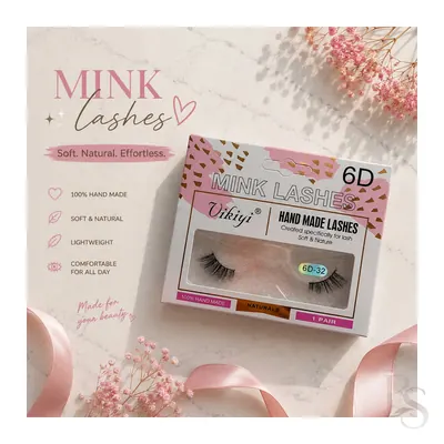 Mink Lashes 6D-32