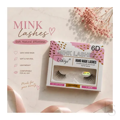 Mink Lashes 6D-38