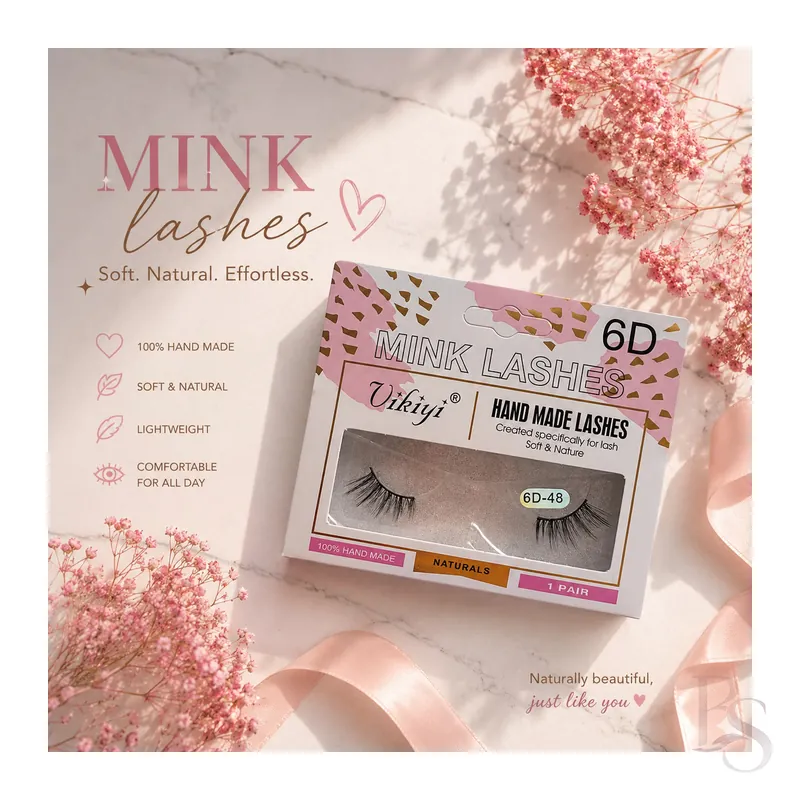 Mink Lashes 6D-48