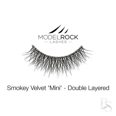 Model Rock Lashes – Smokey Velvet Mini Style
