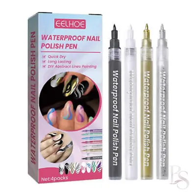 Nail Art Pen Set Of 4 Essentials