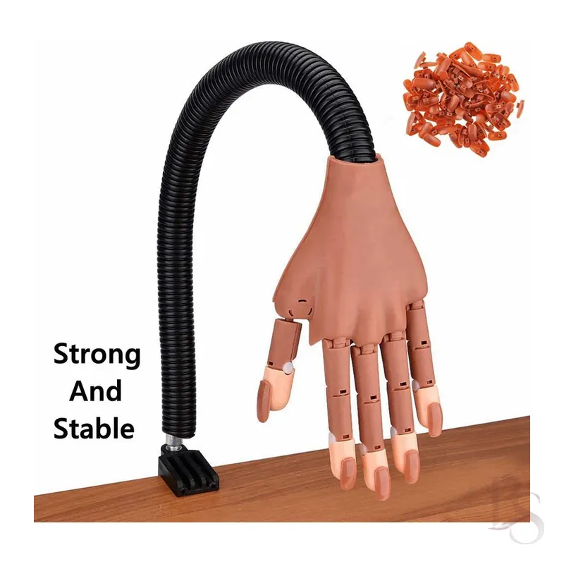 Nail Training Hand Clip on