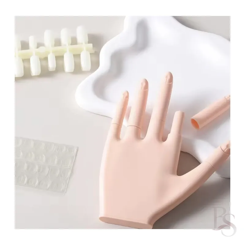 Nail Training Hand Detachable Fingers