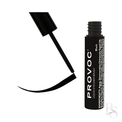 Provoc Liquid Eyeliner Brush Black