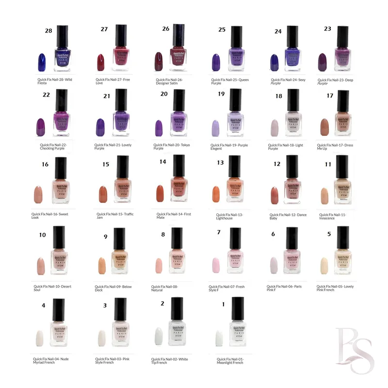 Quick Fix Nail Polish 1-28