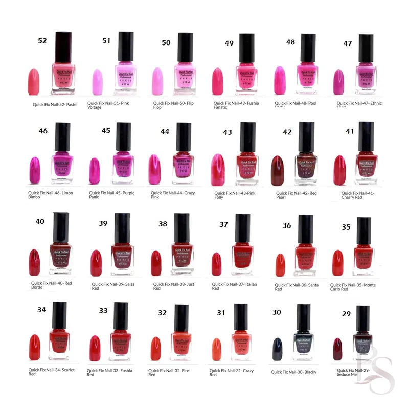 Quick Fix Nail Polish 29-52