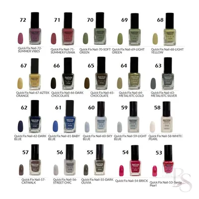 Quick Fix Nail Polish 53-72