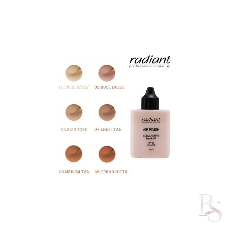 Radiant Air Finish Longlasting Foundation