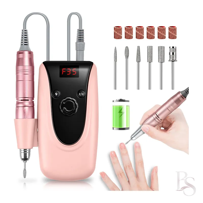 Rechargeable Professionel Nail drill 35000rpm