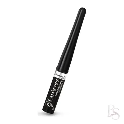 Rimmel Glam’Eyes Professional Liquid Liner 001 Black