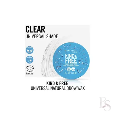 Rimmel Kind & Free Universal Natural Brow Wax