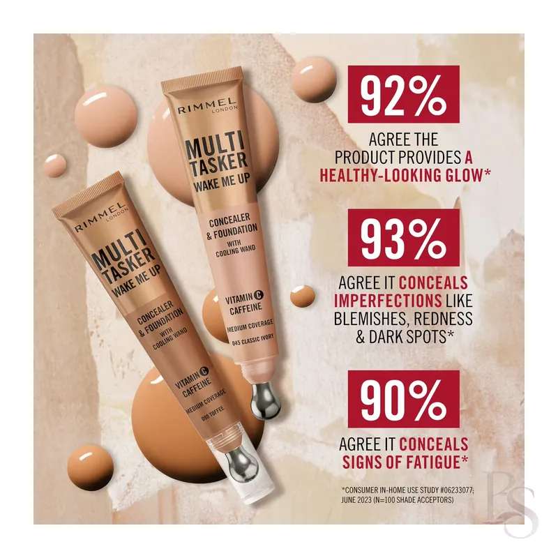 Rimmel Multitasker Wake Me Up Foundation & Concealer