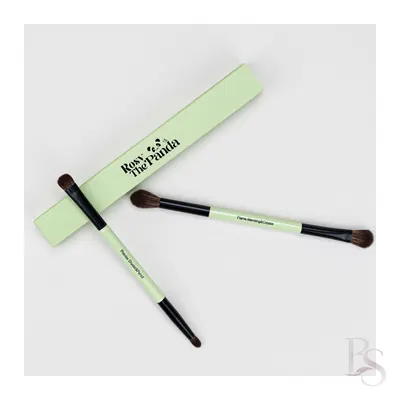 Rosy The Panda Duo Eyeshadow Brushes