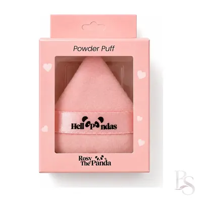 Rosy The Panda Heart Pink Puff