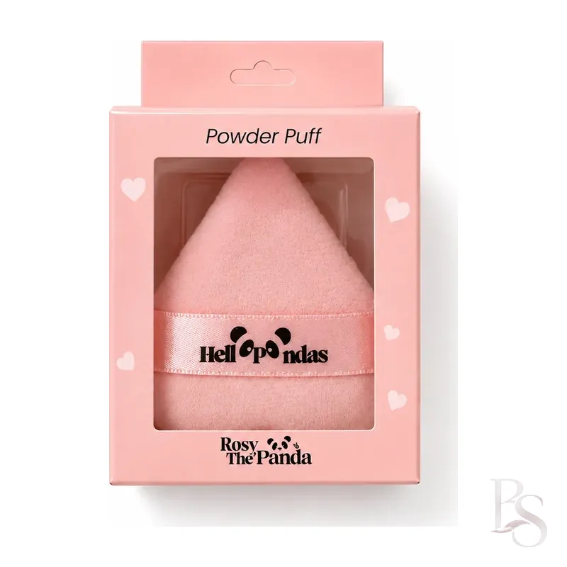 Rosy The Panda Heart Pink Puff