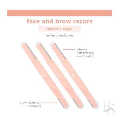 Rt Face and Brow Razors