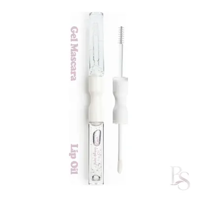 Ruby Beauty 2-in-1 Lip Oil & Gel Mascara – Clear