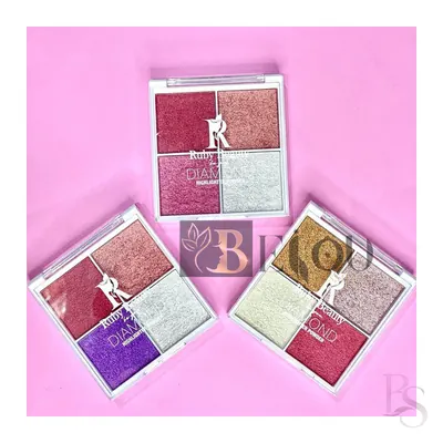 Ruby Beauty 4 Color Highlighter