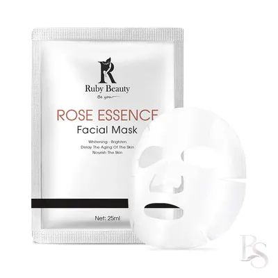 Ruby Beauty Rose Face Mask
