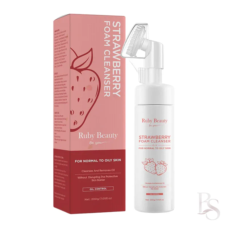 Ruby Beauty Strawberry Foam Cleanser