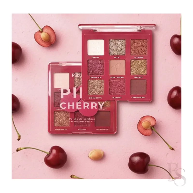 Ruby Rose Pink Cherry Eyeshadow Palette