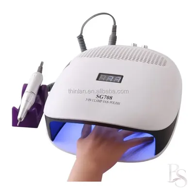 Salon Expert 3 in 1 Nail Lamp & Fan & Nail Drill