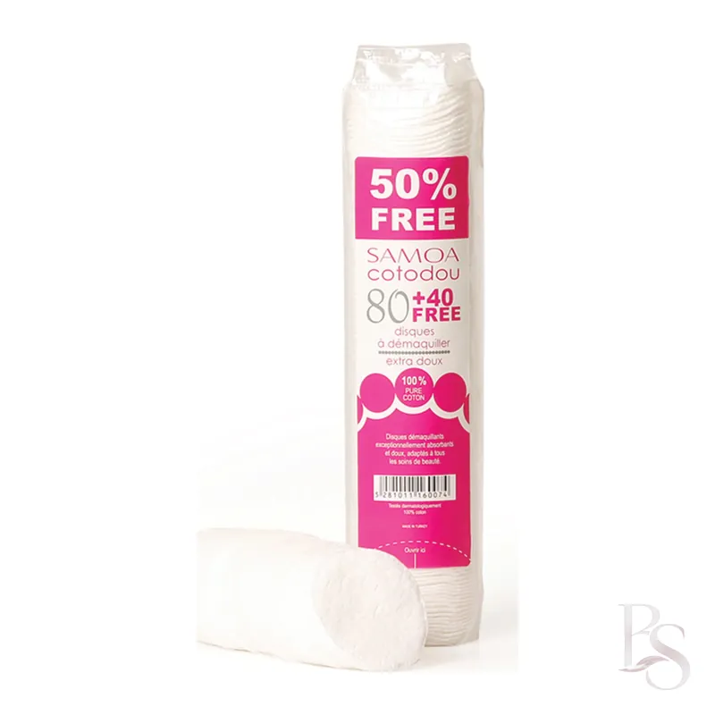 Samoa Cotton Pads 80+40 Free