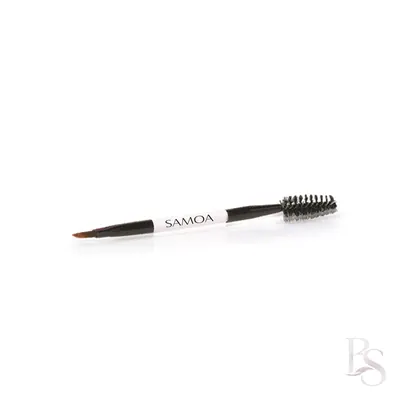 Samoa Double Ended Eyebrow Brush