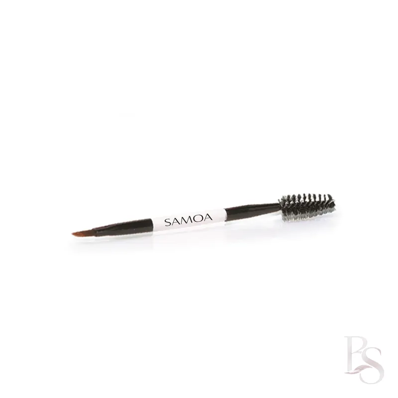 Samoa Double Ended Eyebrow Brush