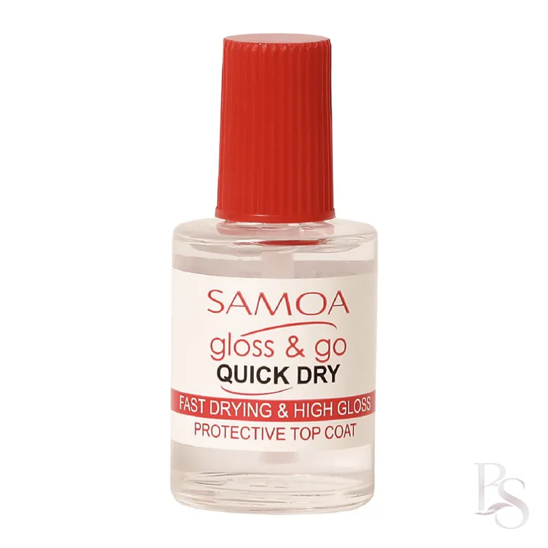 Samoa Gloss & Go Top Coat – 15ml