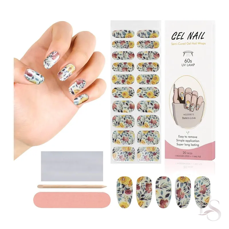 Semi-Cured Gel Nail Wrap NG200015
