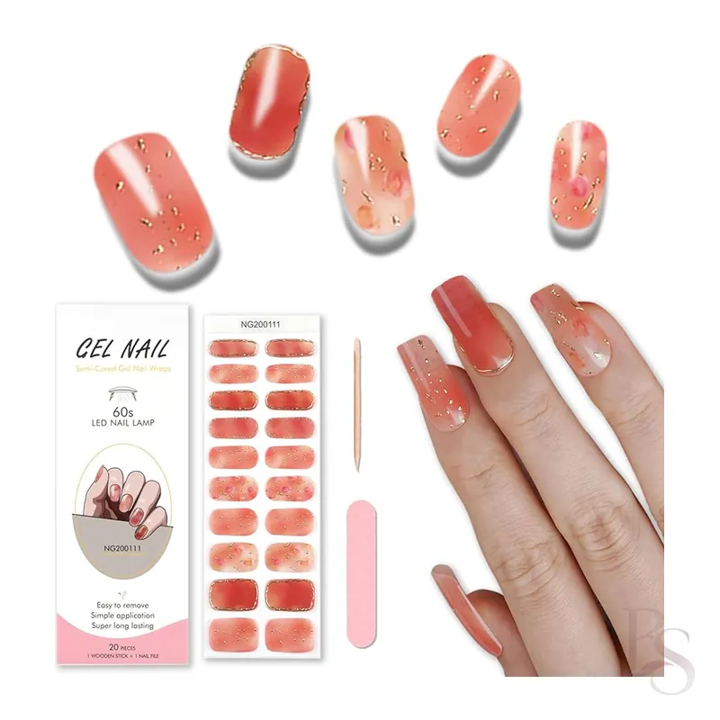 Semi-Cured Gel Nail Wrap NG200111