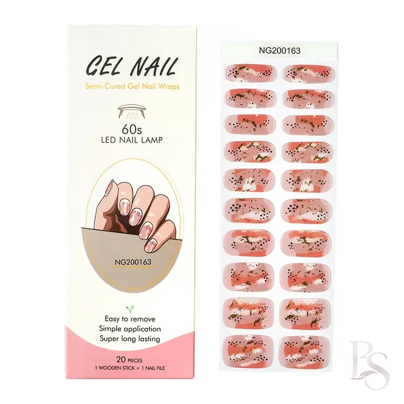 Semi-Cured Gel Nail Wrap NG200163