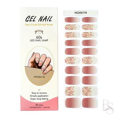 Semi-Cured Gel Nail Wrap NG200178