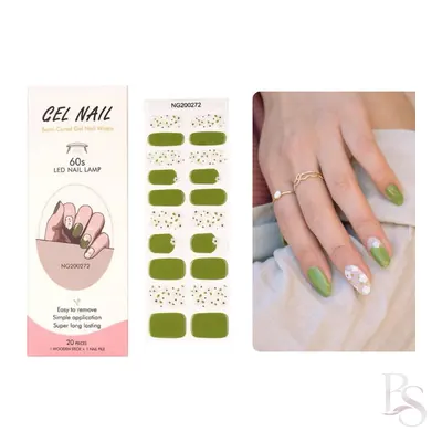 Semi-Cured Gel Nail Wrap NG200272