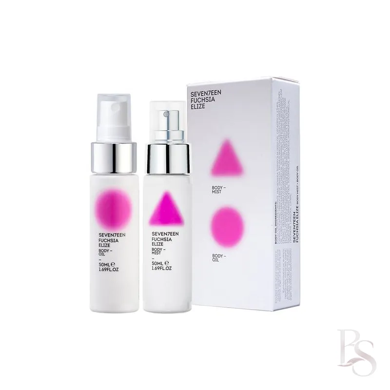 Seventeen Fuchsia Elize Body Mist 50ml + Body Oil 50ml