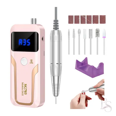 Sg703 Portable Nail Drill 35,000RPM