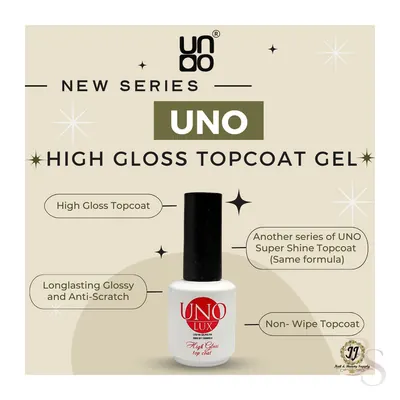 UNO LED/UV Top Coat Lux High Gloss 15ml