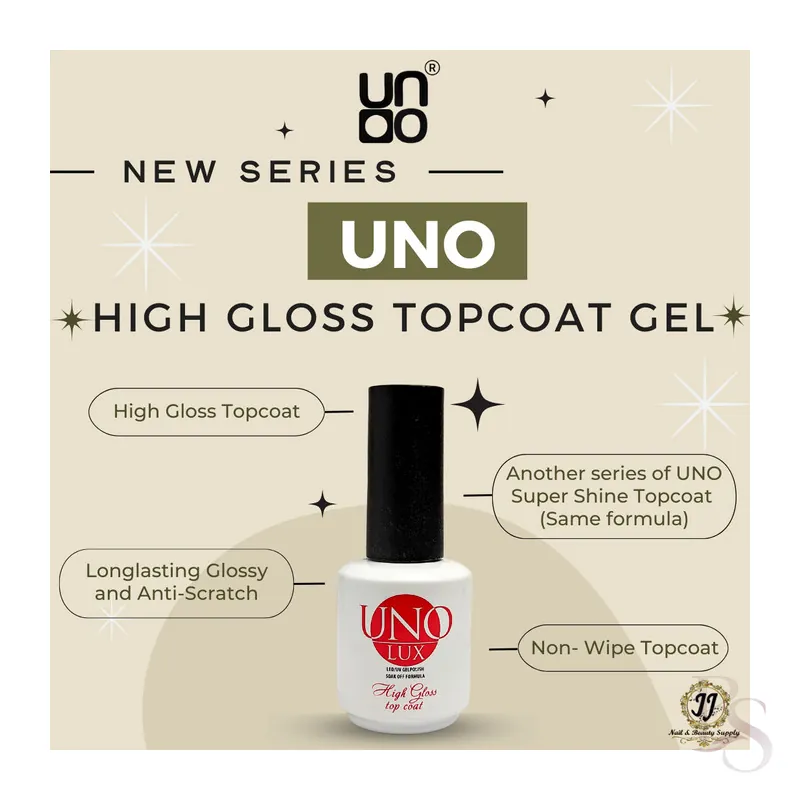 UNO LED/UV Top Coat Lux High Gloss 15ml