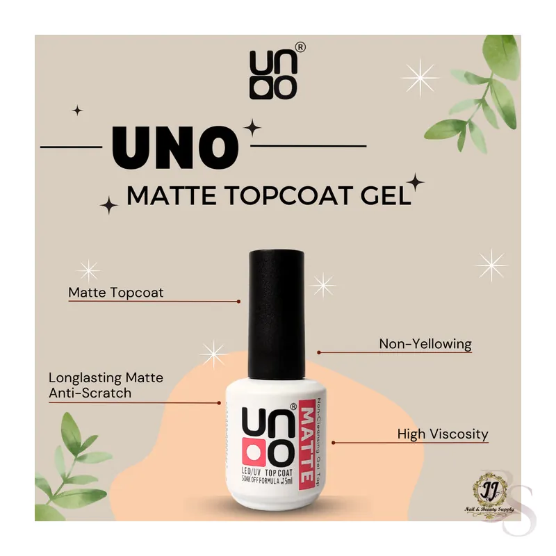 UNO LED/UV Top Coat Matte 15ml