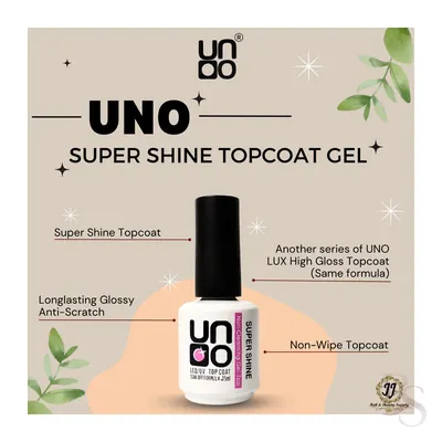 UNO LED/UV Top Coat Super Shine 15ml