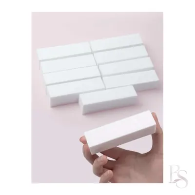 White Block Nail Buffer