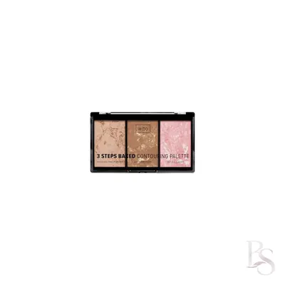 Wibo 3 Steps Baked Contouring Palette