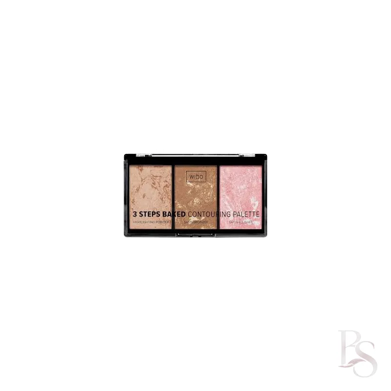 Wibo 3 Steps Baked Contouring Palette