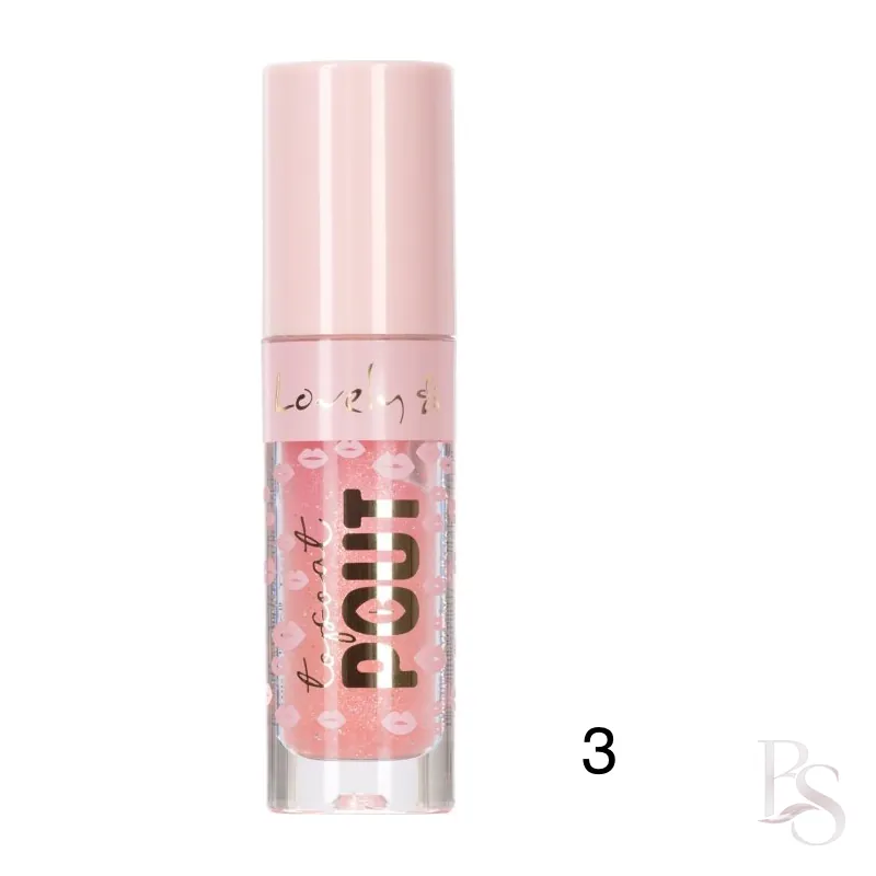 Wibo Lovely Lip Gloss Top Coat Pout